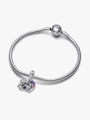 Disney Pixar Wall-E & Eve Glow-in-the-dark Dangle Charm
