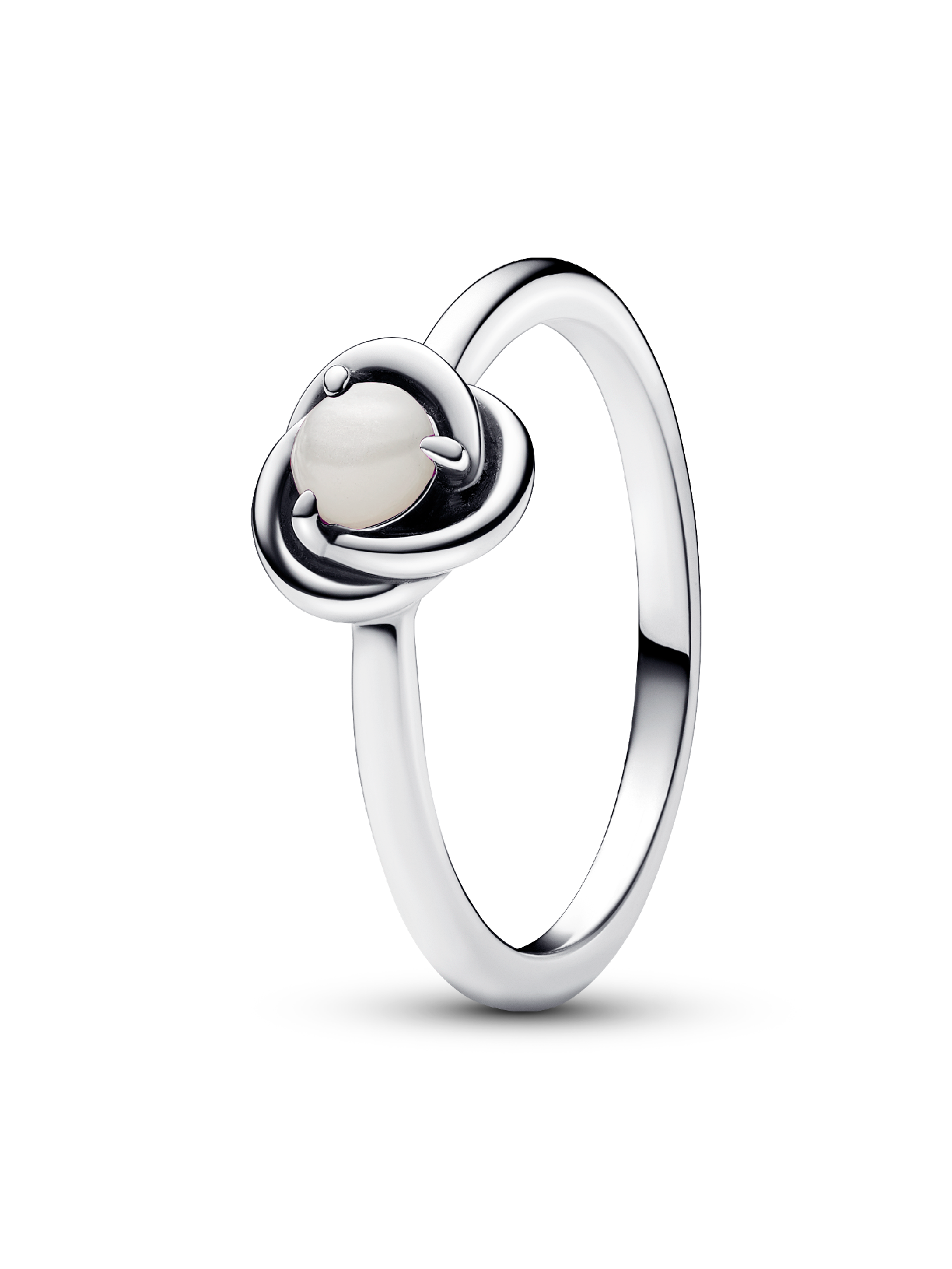 June Birthstone Eternity Circle Ring