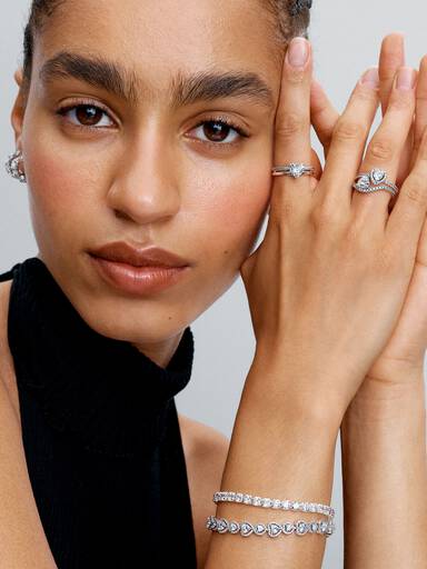 Sparkling Bold Tennis Bracelet