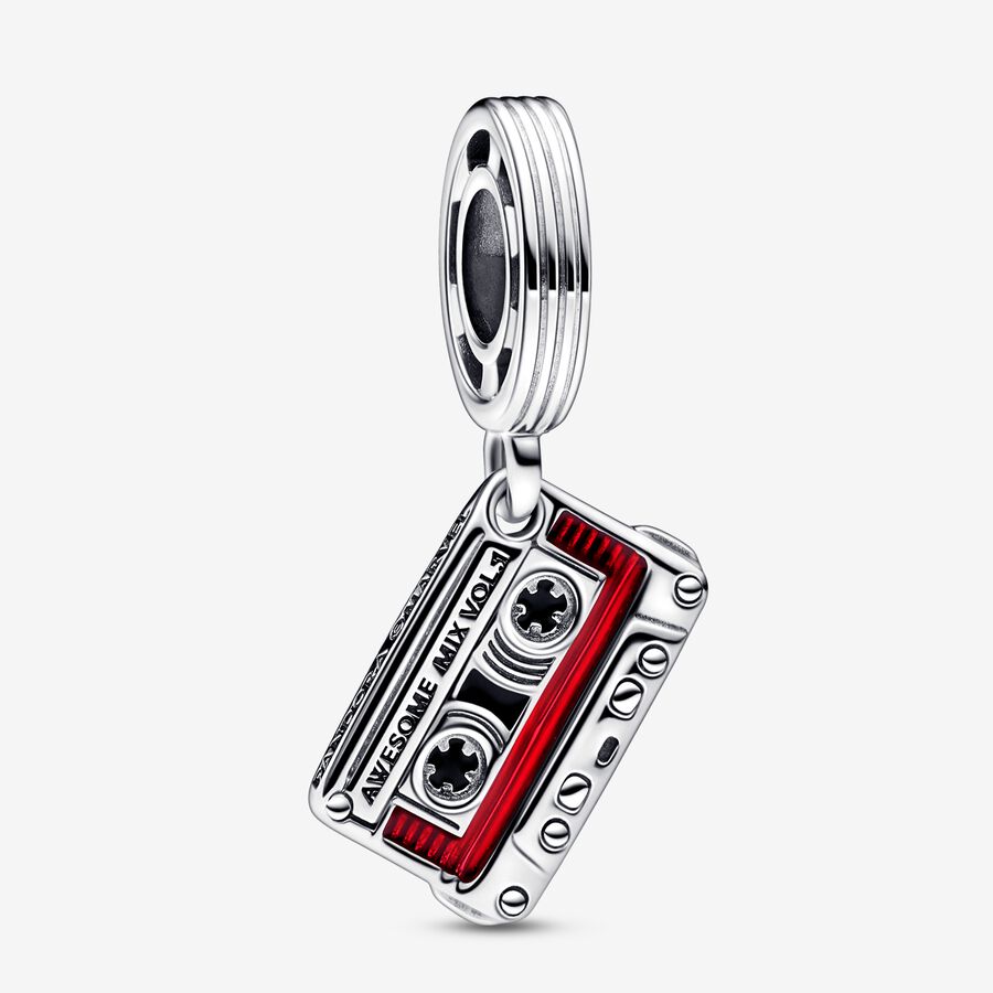 Marvel Guardians of the Galaxy Cassette Tape Dangle Charm image number 0