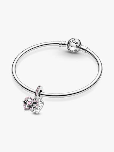Heart & Mum Dangle Charm