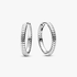 Pandora Moments Small Charm Hoop Earrings Pandora Moments Small Charm Hoop Earrings