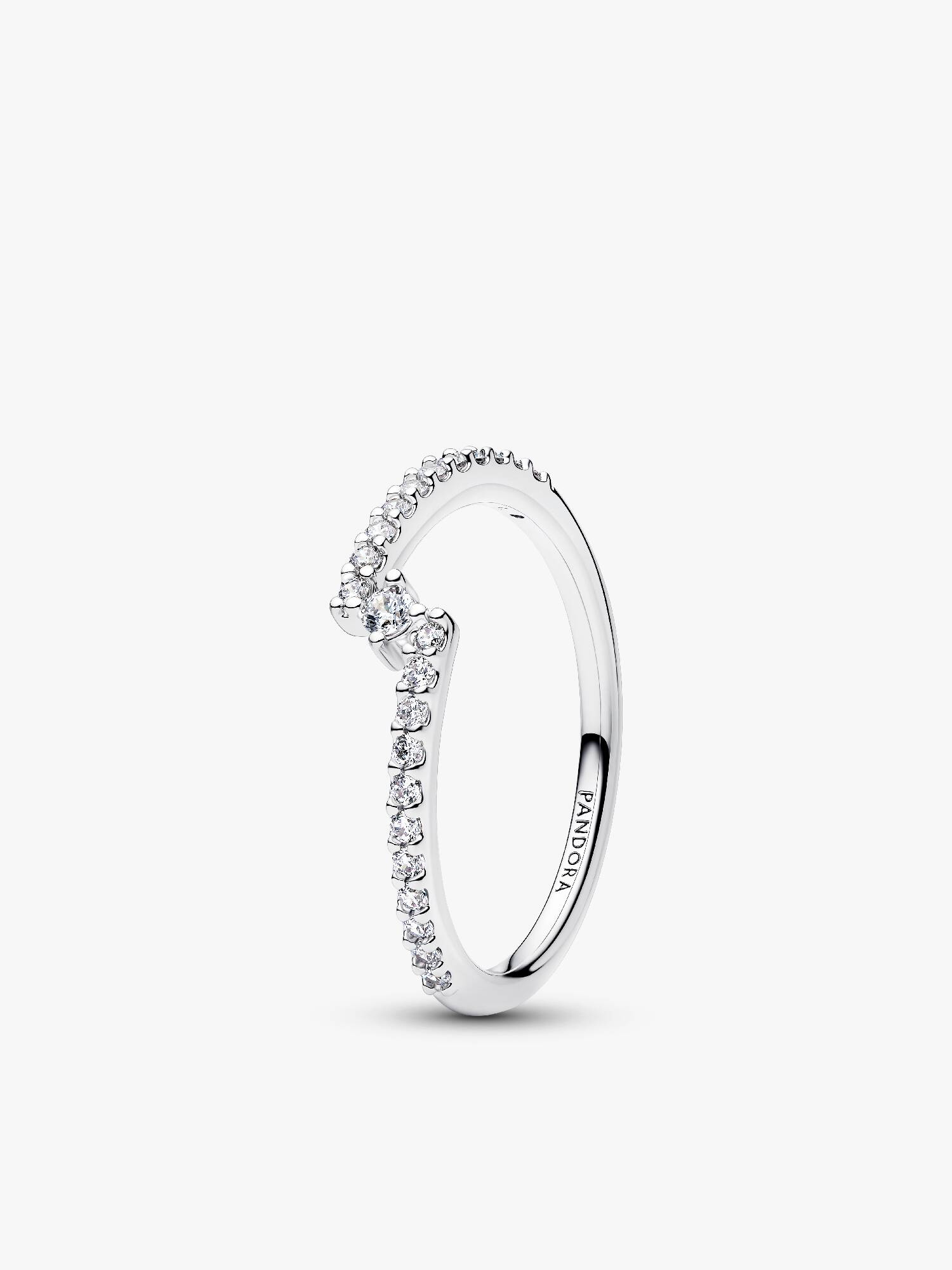 Sparkling Split Pavé Ring