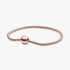 14k Rose gold-plated snake chain bracelet 14k Rose gold-plated snake chain bracelet