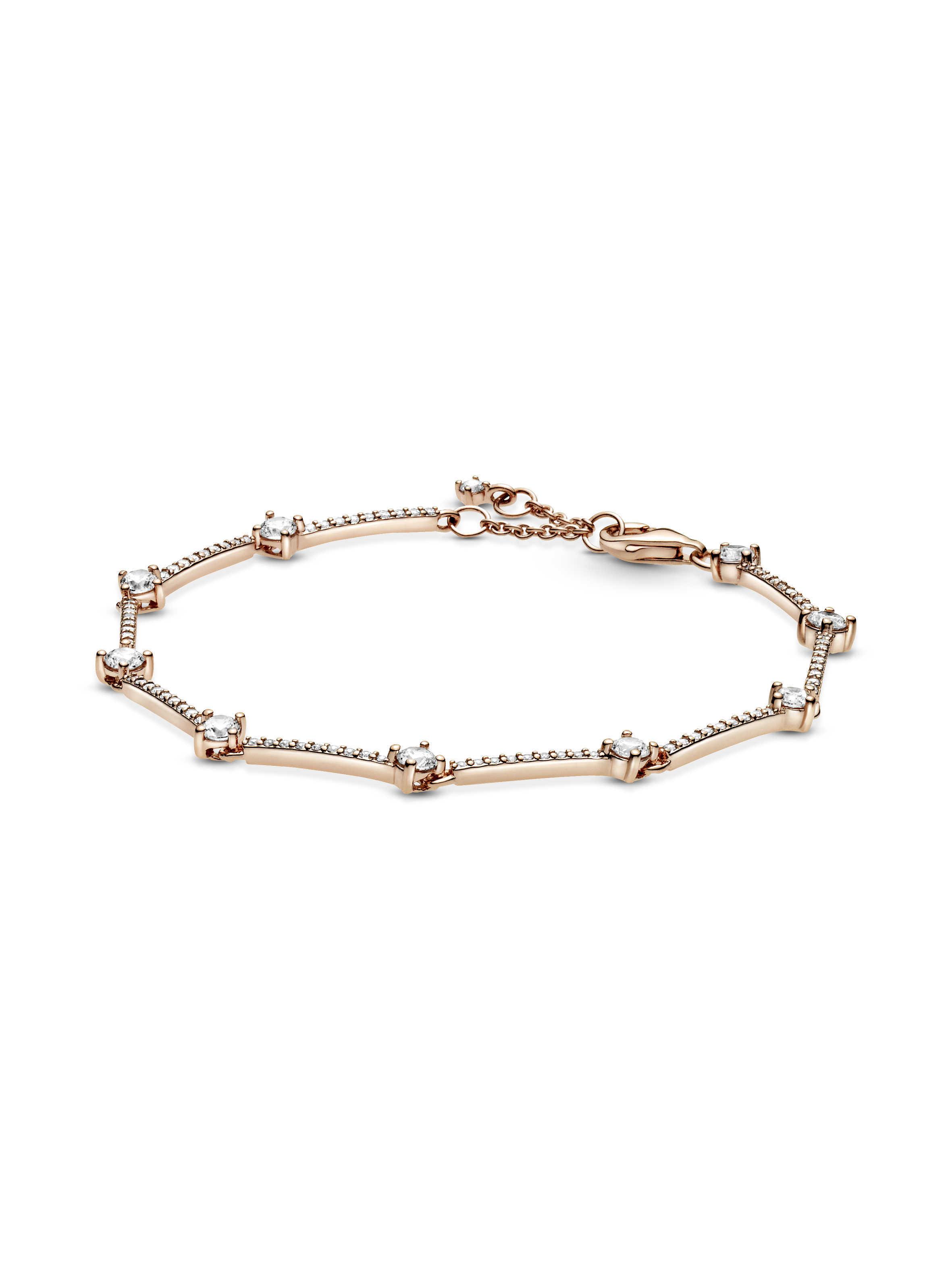 Sparkling Pavé Bars Bracelet