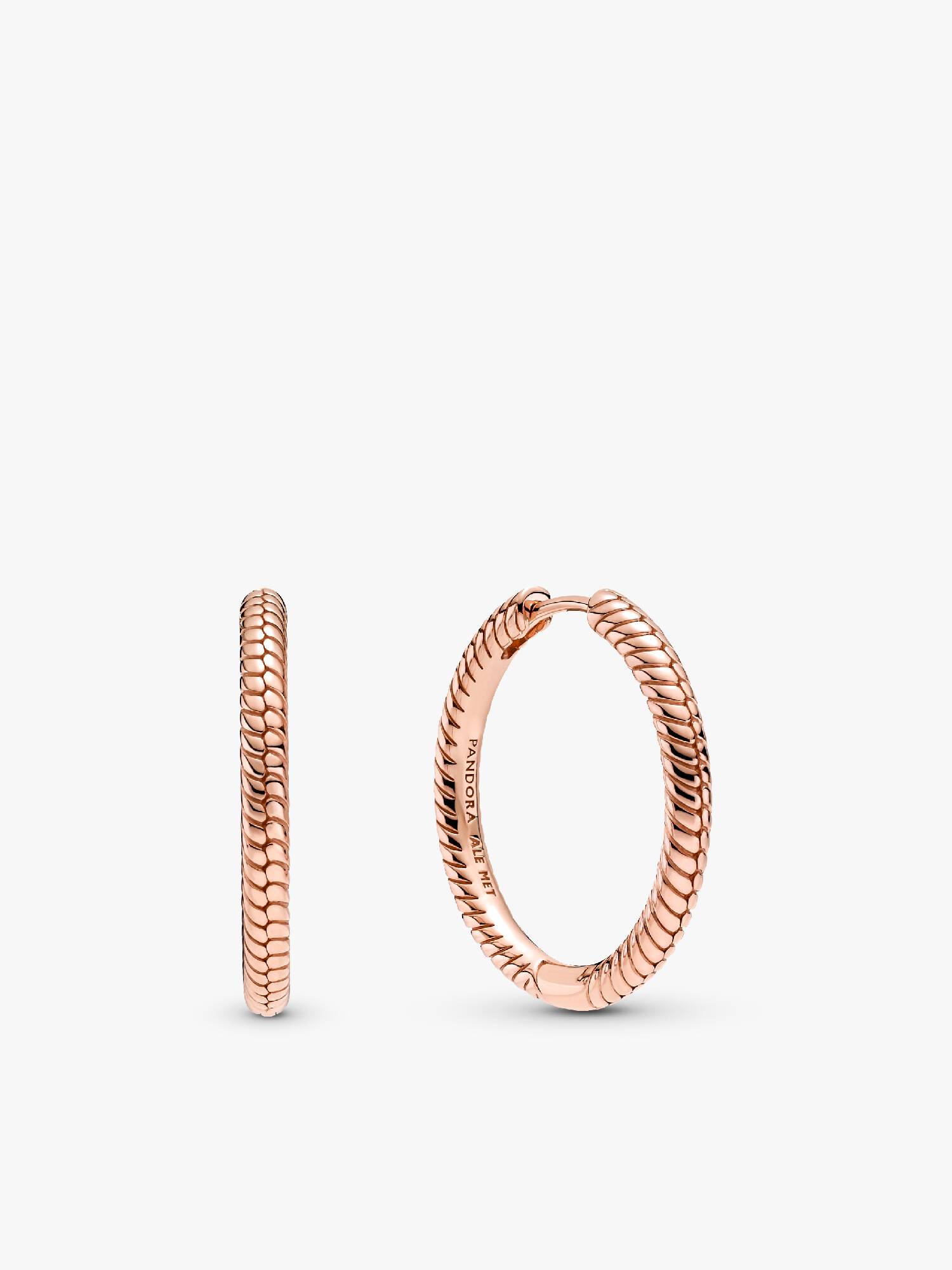 Pandora Moments Charm Hoop Earrings