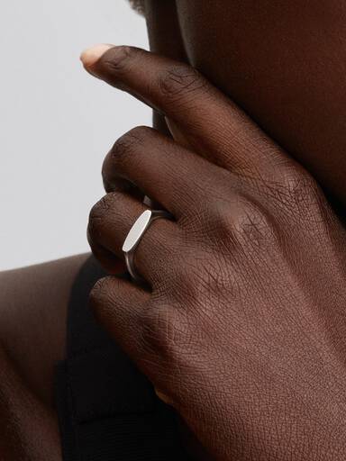 Engravable Bar Ring