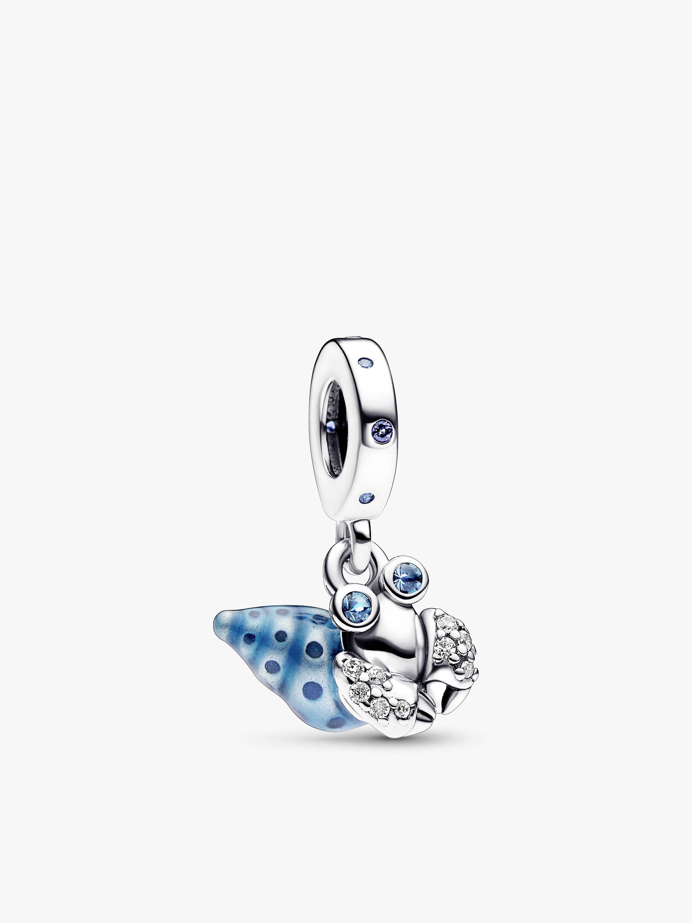 Glow-in-the-dark Hermit Crab Dangle Charm