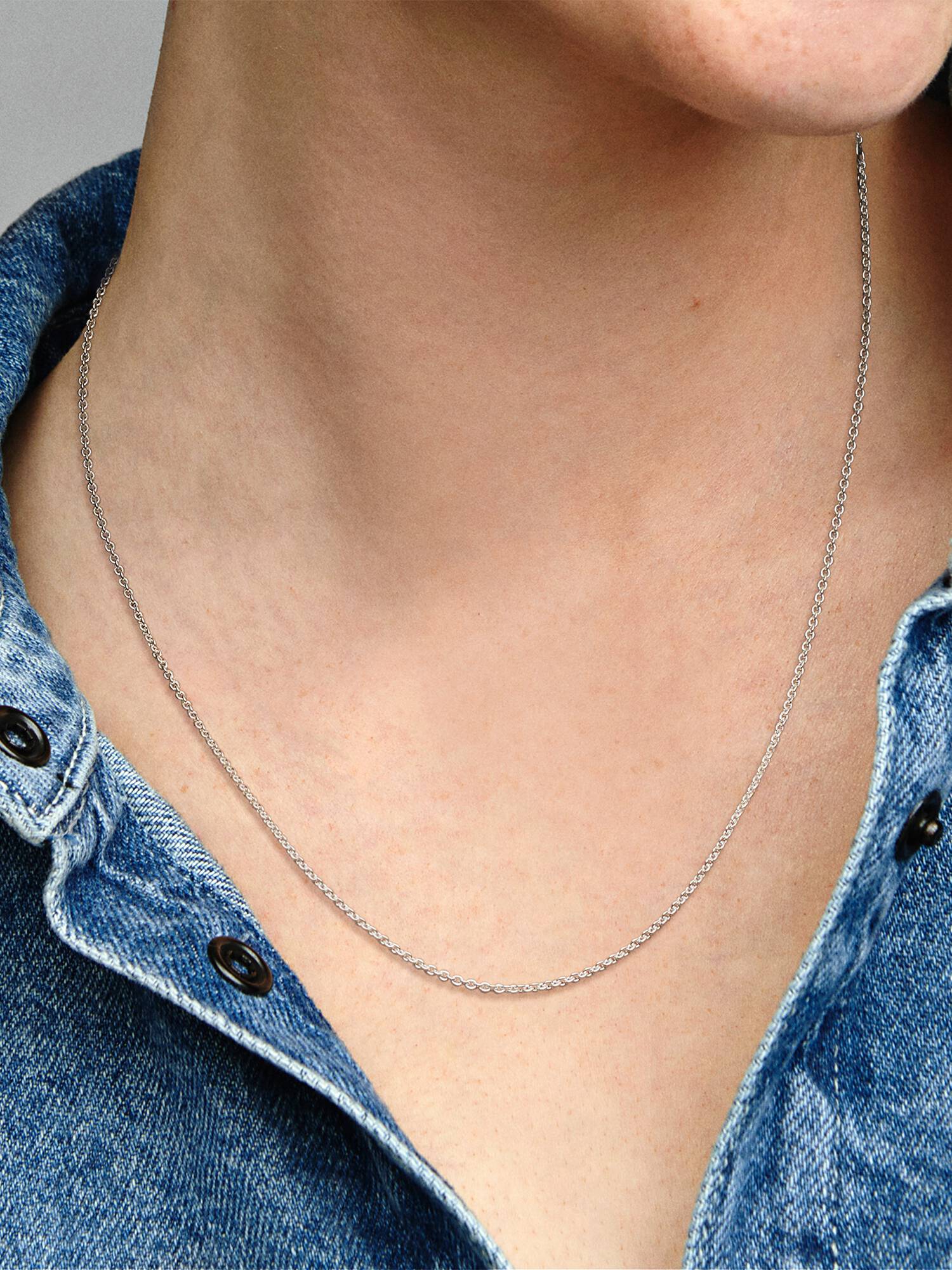 Silver necklace