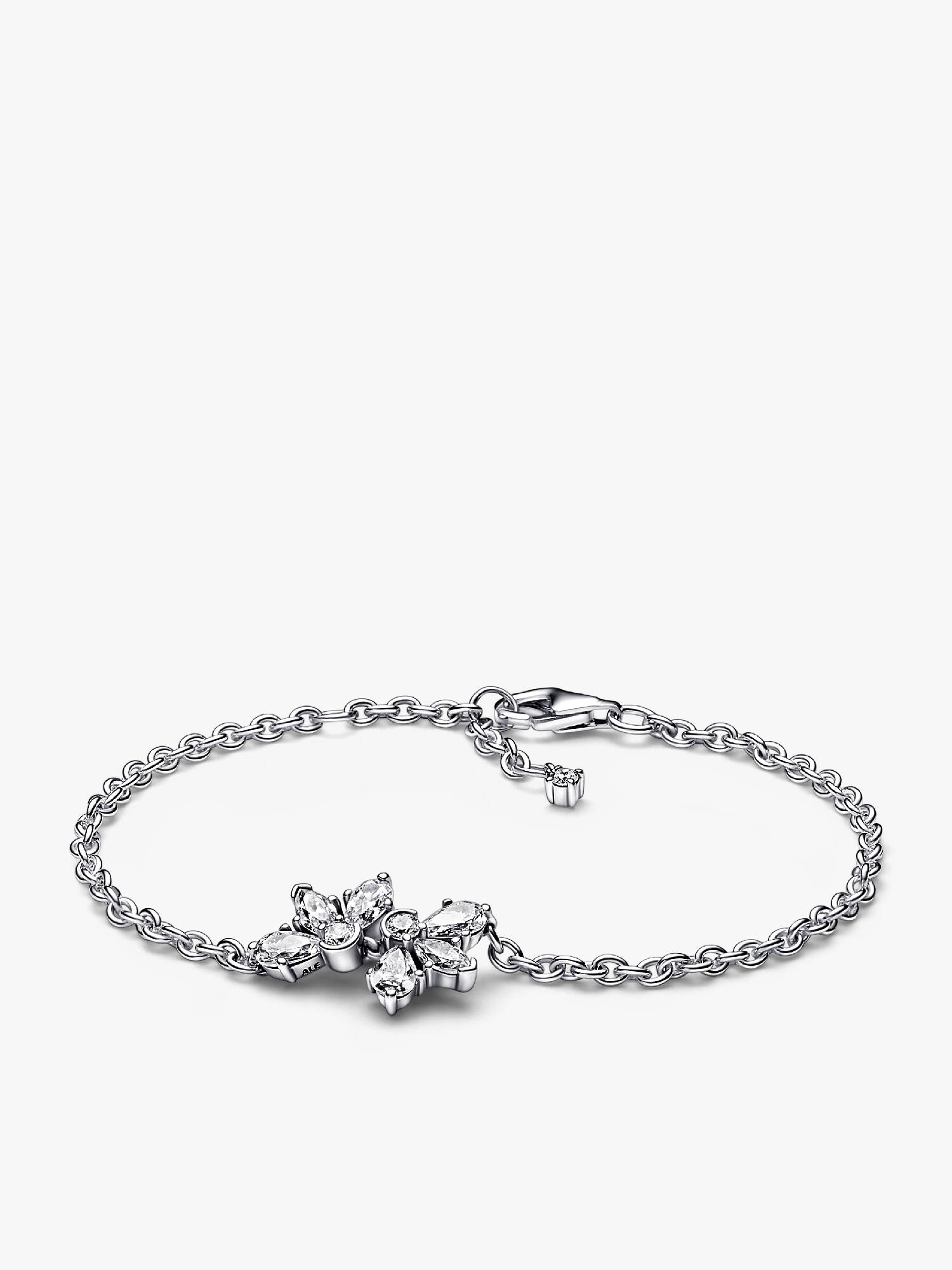 Sparkling Herbarium Cluster Chain Bracelet