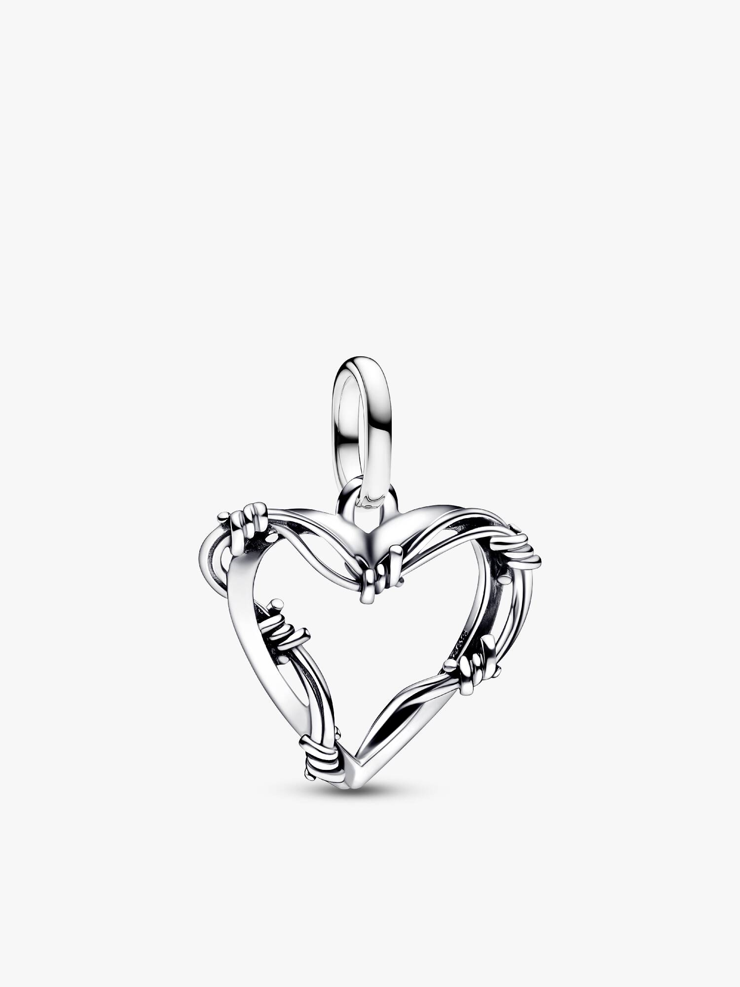 Wire Heart Medallion Charm