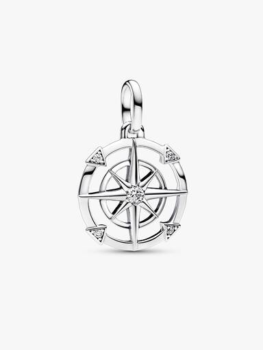 Compass Medallion Charm