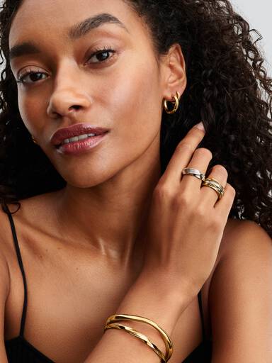 Twisted Open Bangle