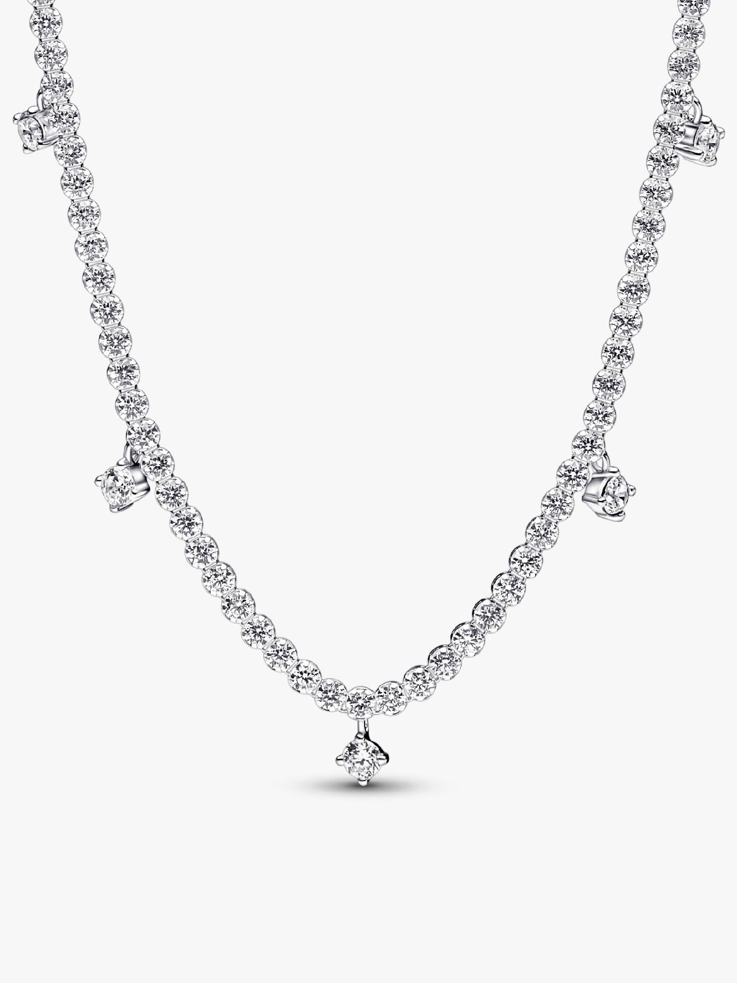Sparkling Drop Collier Necklace