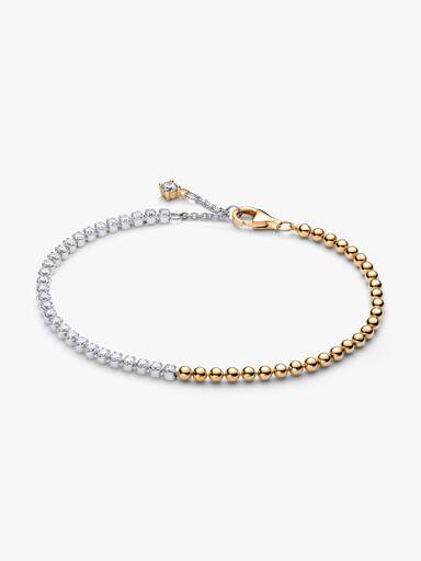 Beads & Tennis Bracelet
