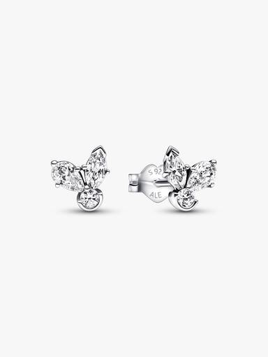 Sparkling Herbarium Cluster Stud Earrings