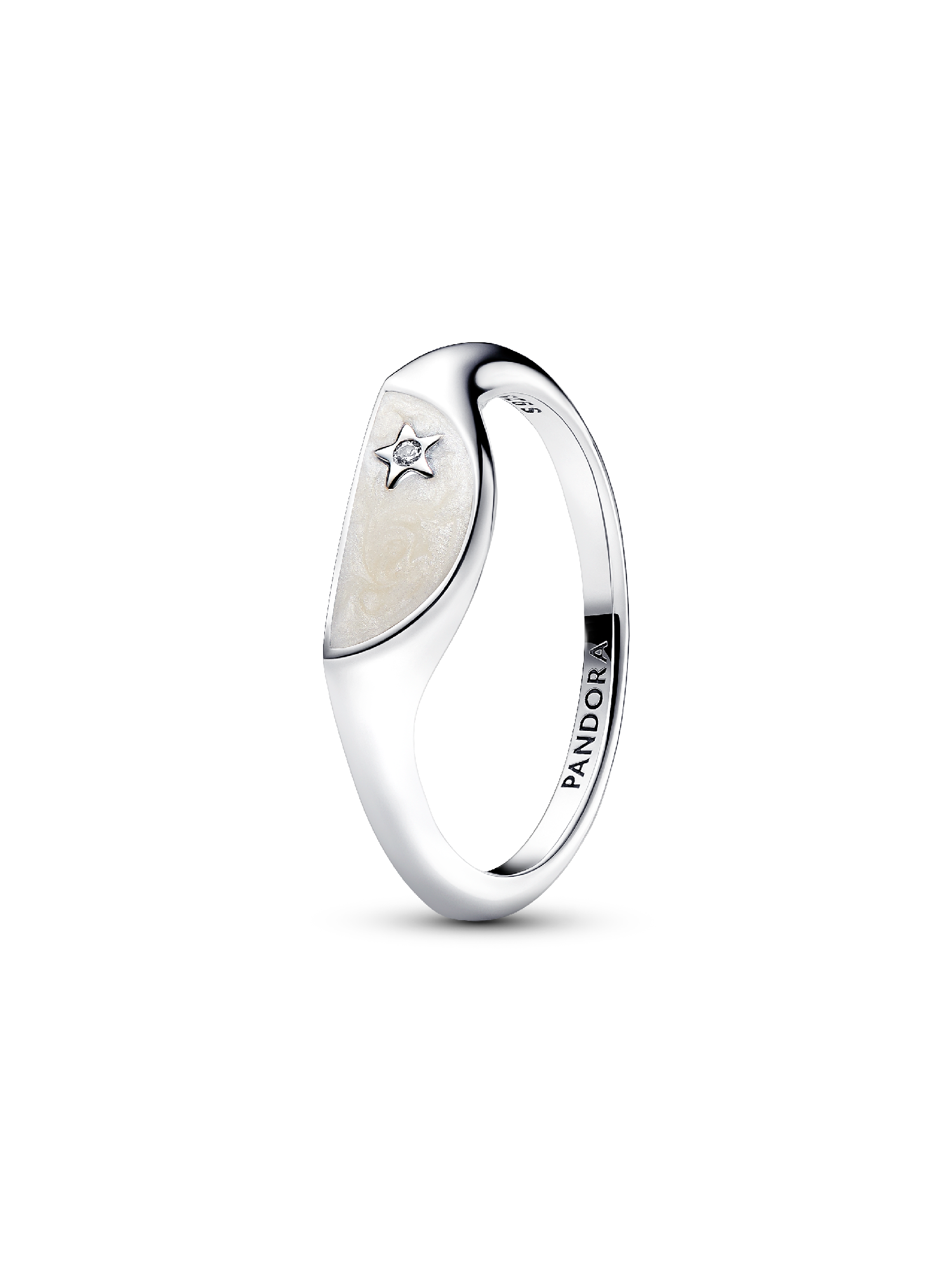 Pandora ME Halved Enamel Signet Ring