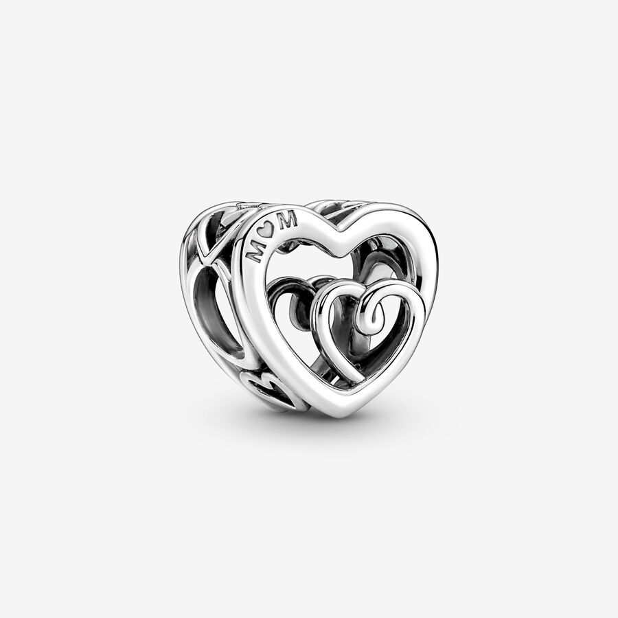 Entwined Infinite Hearts Charm image number 0