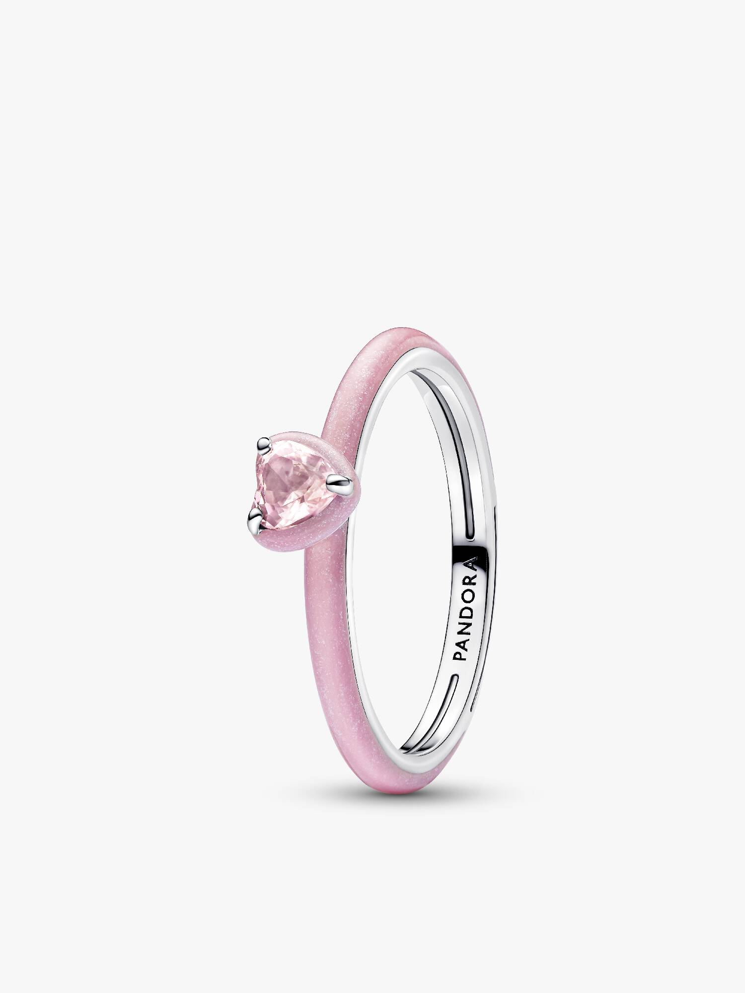Pink Chakra Heart Ring