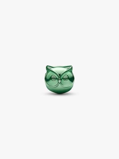Green Owl Mini Charm